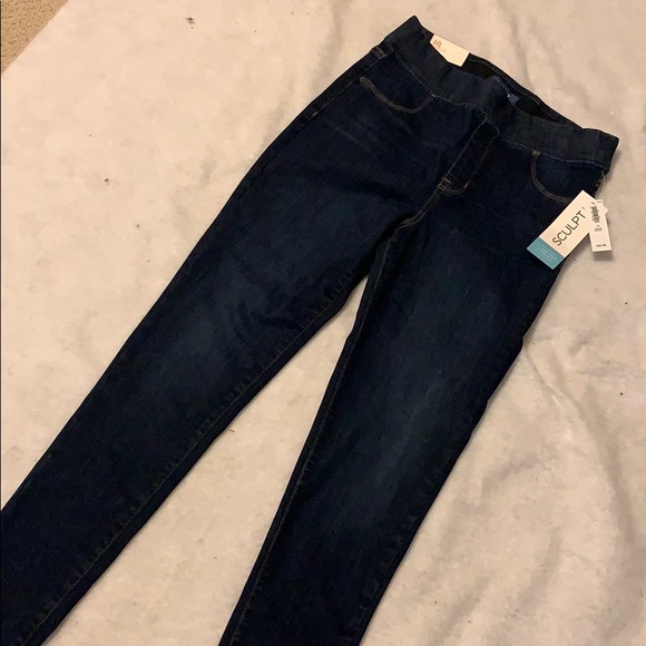 old navy pull on jeans
